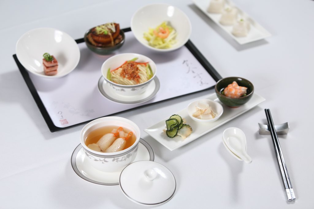 Suite Meal on Singapore Airways Suites A380-300