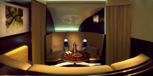 Etihad Business Class Cabin – A380